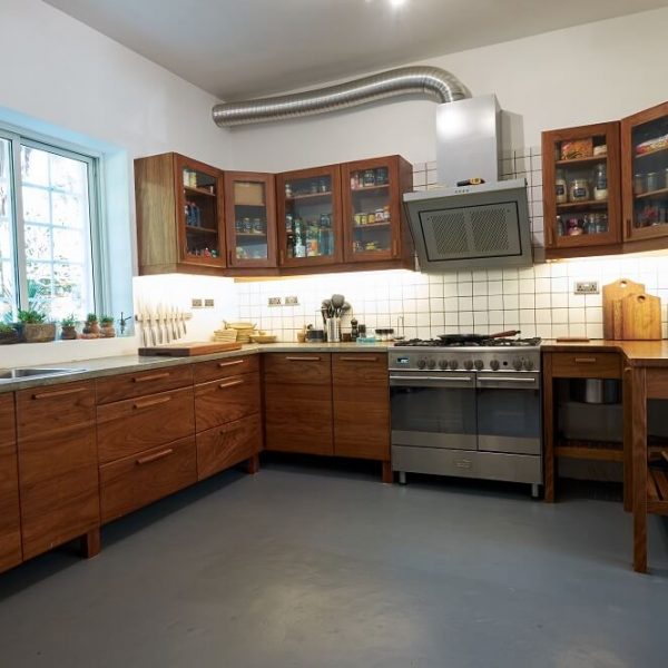 Hardwood kitchen