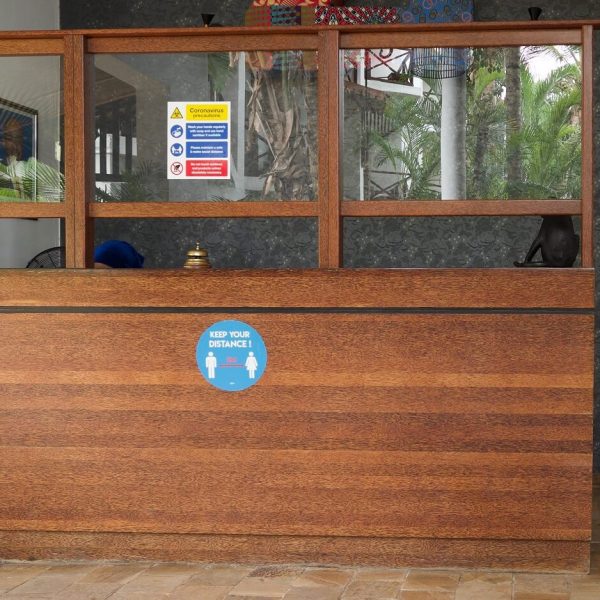 Reception counter